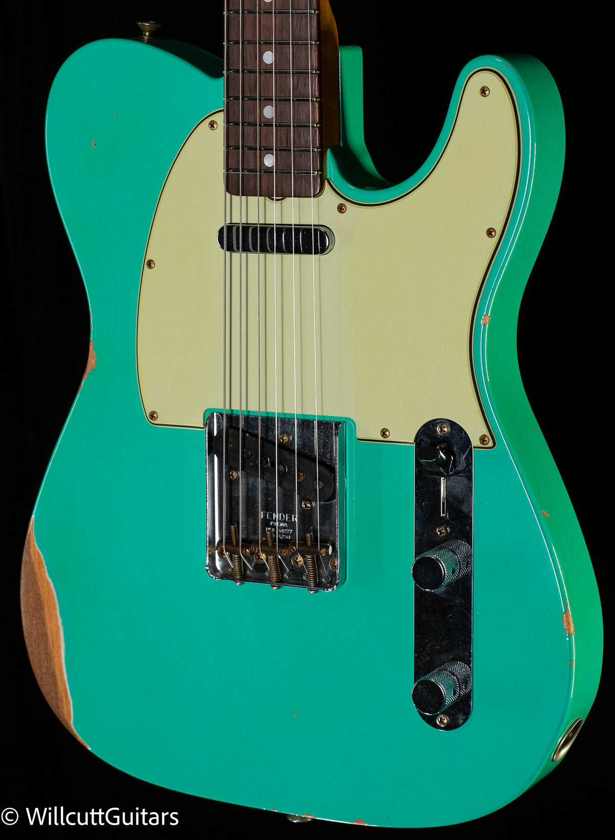 Fender Custom Shop 1964 Telecaster Relic Aged Sea Foam Green (837)