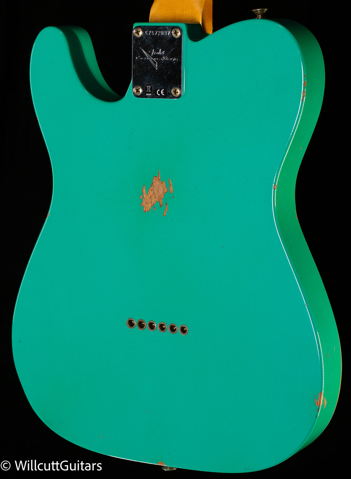Fender Custom Shop 1964 Telecaster Relic Aged Sea Foam Green (837)