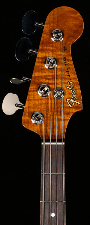 Fender Custom Shop BArtisan Maple Burl Jazz Bass Aged Natural (988)