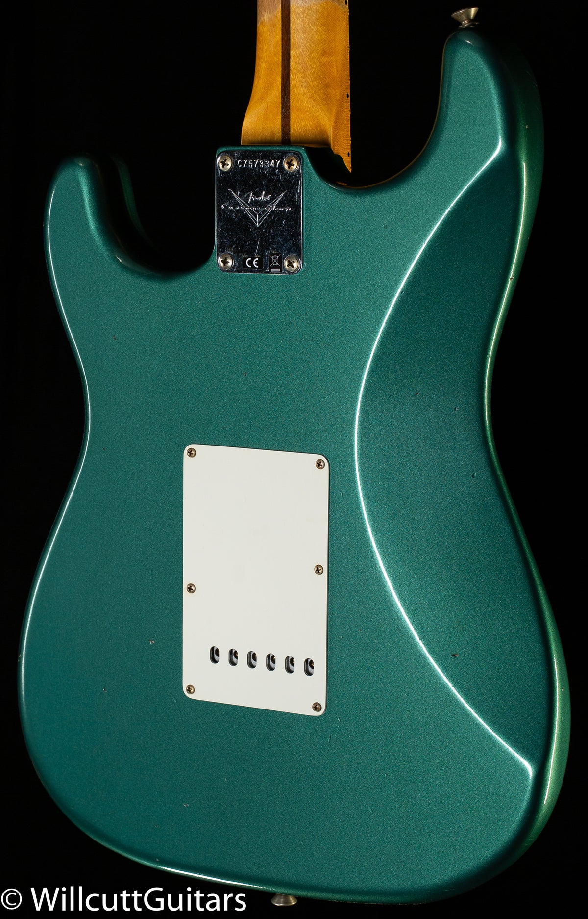 Fender Custom Shop 1956 Stratocaster Journeyman Relic Aged Sherwood Green Metallic (347)