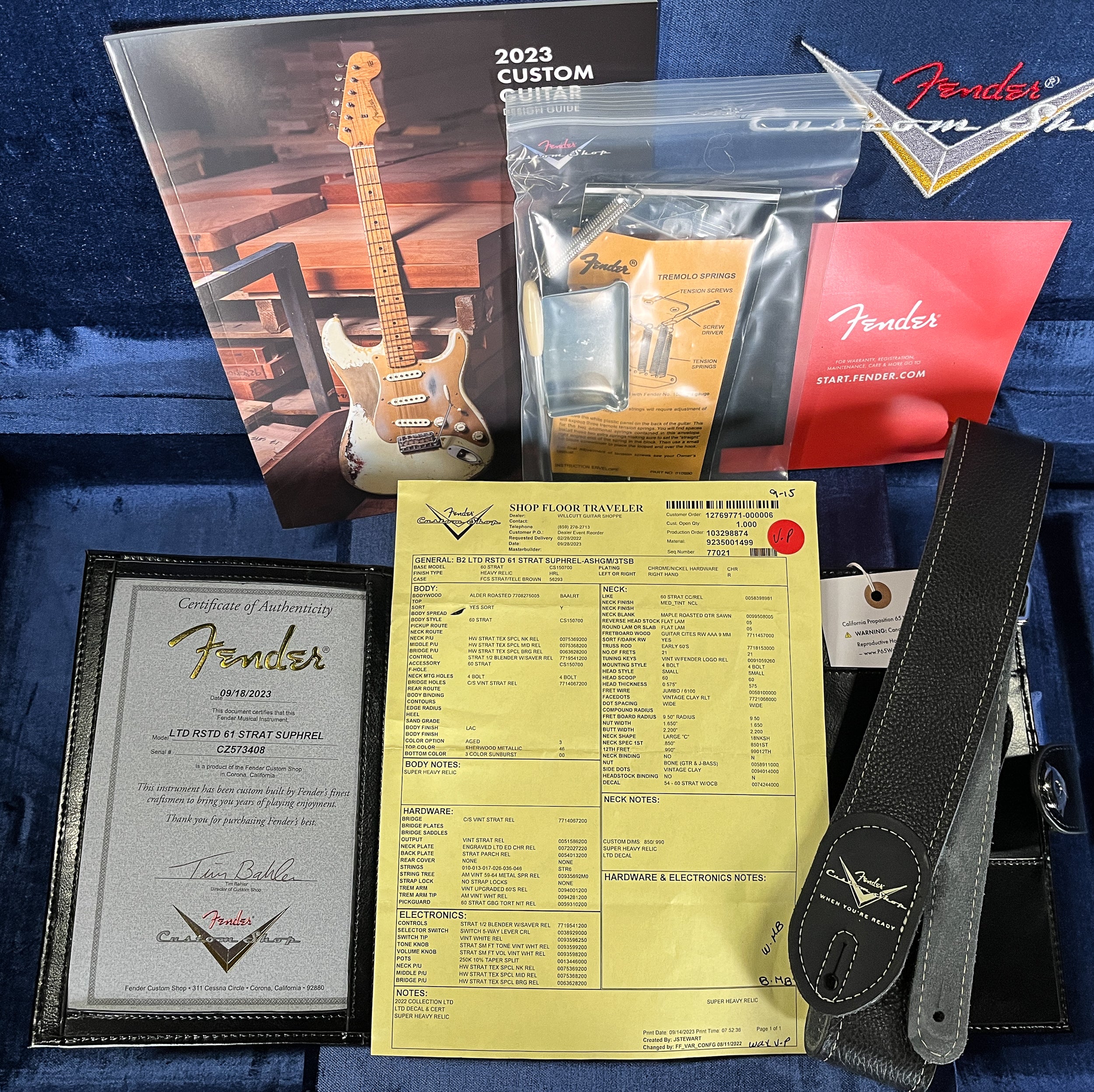 お得なセット価格 【12月調整済み】Fender Custom Shop Ltd Relic