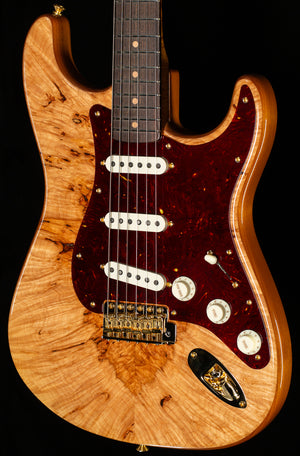 Fender Custom Shop Artisan Maple Burl Stratocaster Aged Natural (858)