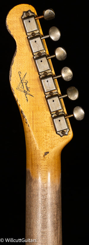 Fender Custom Shop 1965 Telecaster Custom Heavy Relic Faded 3-Tone Sunburst (934)