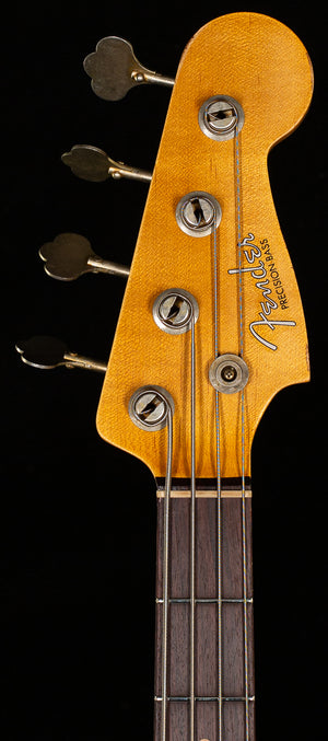 Fender Custom Shop 1964 Precision Bass Relic Bleached 3-Tone Sunburst (030)