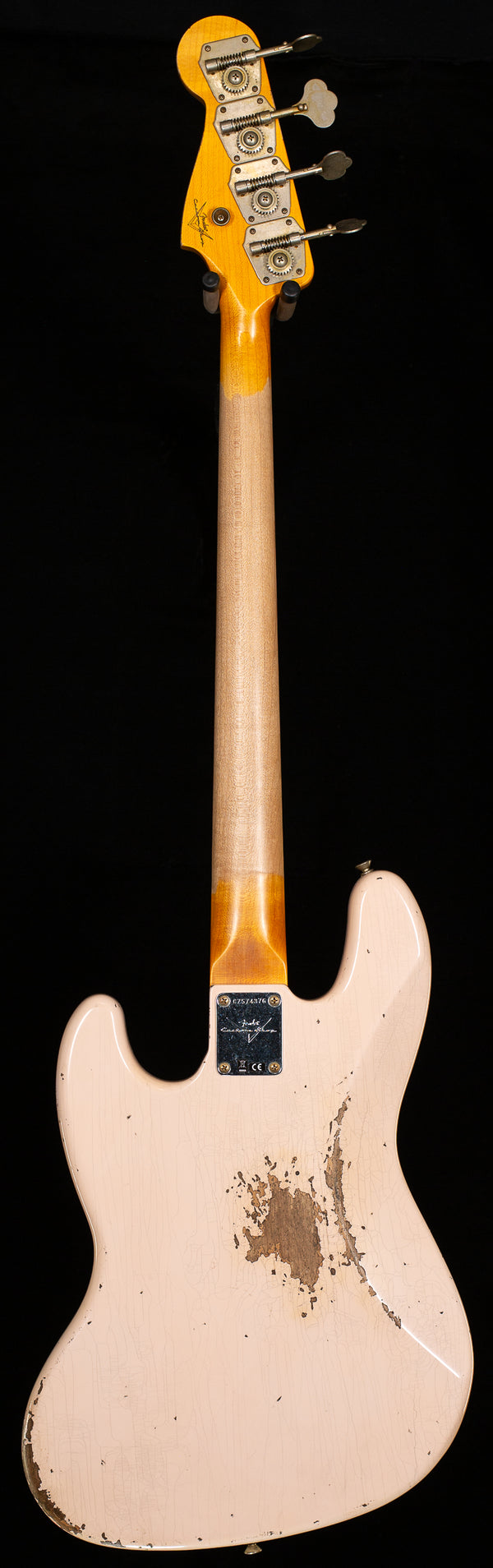 ベース fender custom shop 1961 fretless Relic Fender Custom Shop 1961 Jazz Bass Heavy Relic Super Faded Aged
