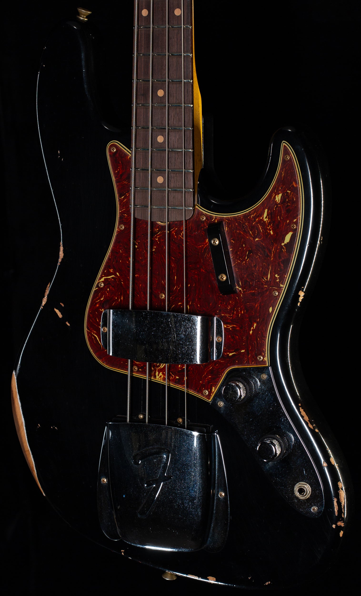 Fender Custom Shop 1962 Jazz Bass Aged Black (469