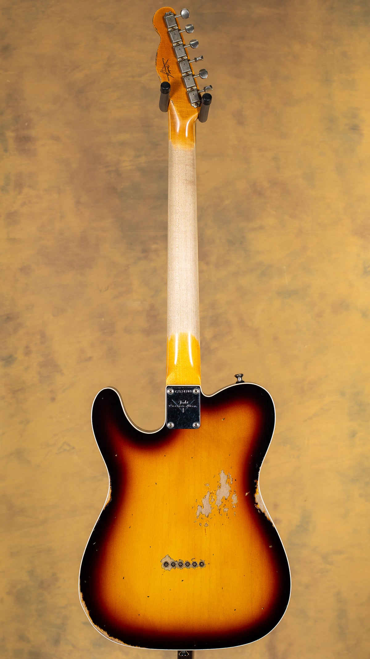 2023 Fender Custom Shop '65 Tele Custom Heavy Relic 3 Tone Sunburst