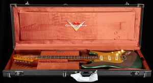 Fender Custom Shop LTD Roasted BIGHEAD STRAT Relic - Faded Aged Sherwood Green Metallic (165)