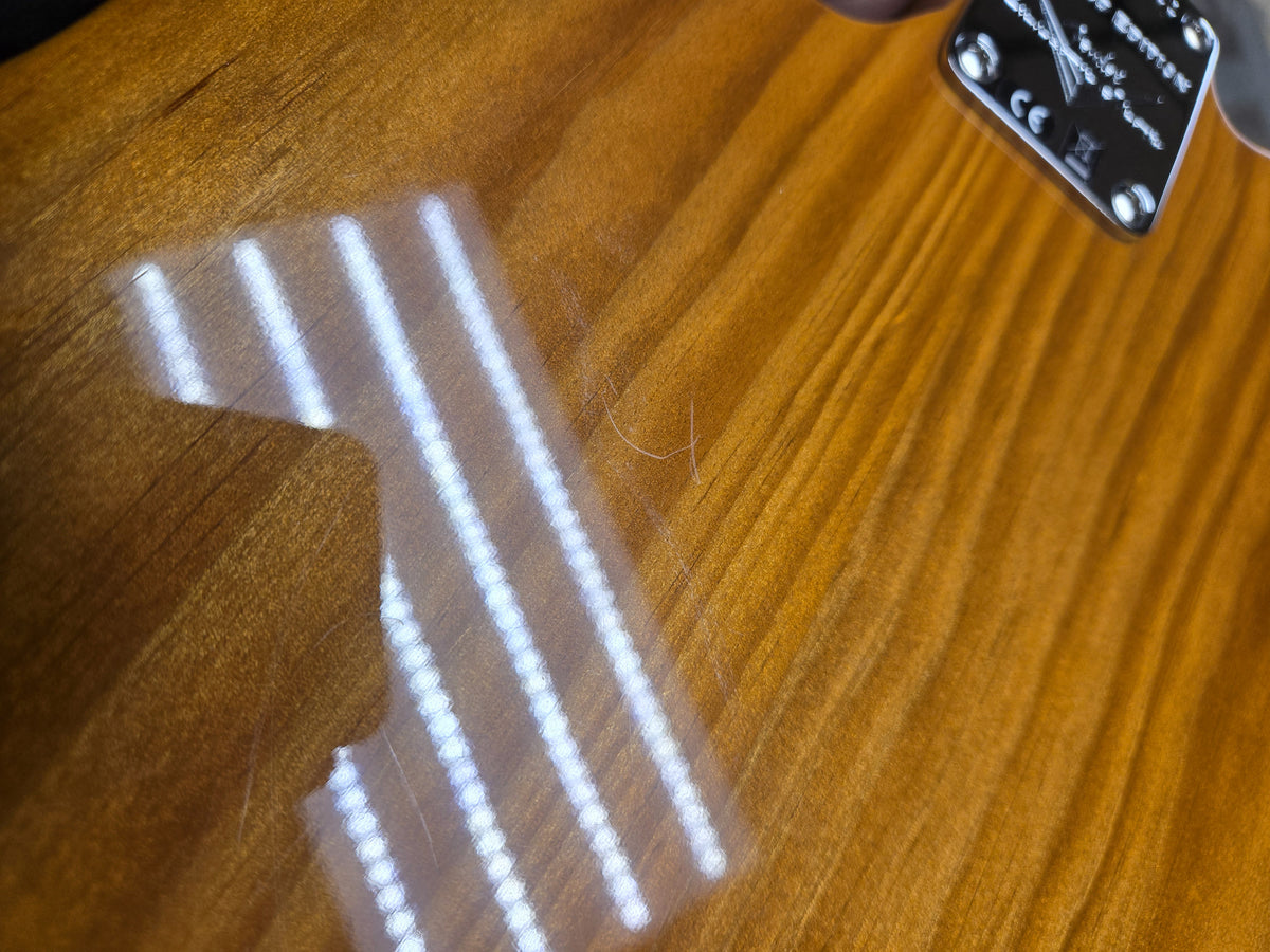 2024 Fender Custom Shop Artisan Knotty Pine Tele Thinline AAA Rosewood Fingerboard Aged Natural