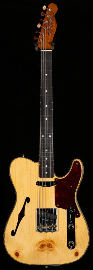 Fender Custom Shop Artisan Knotty Pine Tele Thinline AAA Rosewood Fingerboard Aged Natural (312)