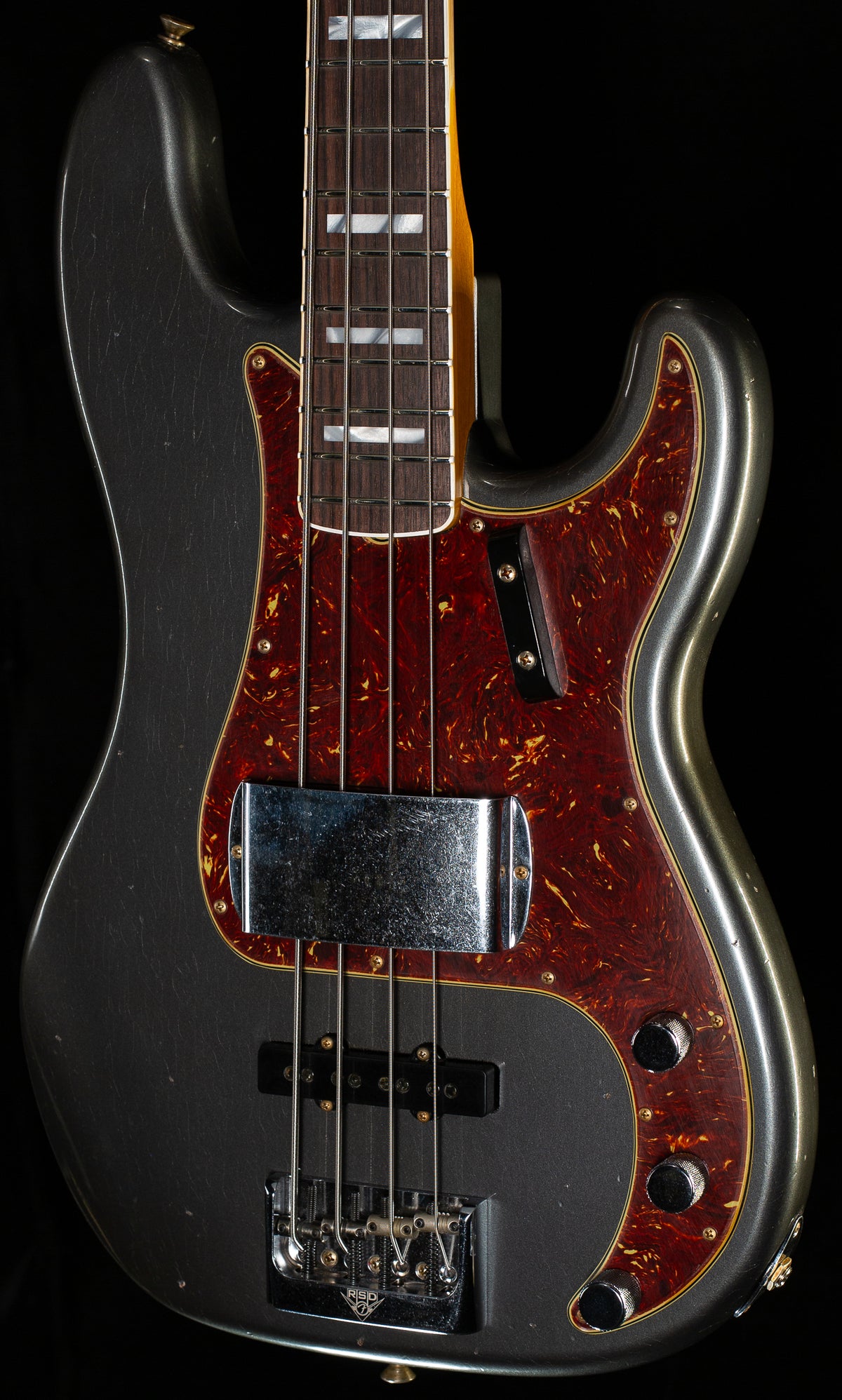 Fender Custom Shop LTD Precision Bass Special Journeyman Aged Charcoal Frost Metallic (385)