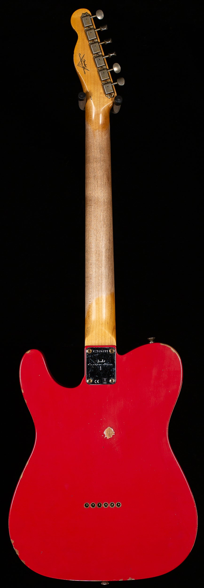 Fender Custom Shop 1963 Telecaster Relic Fiesta Red (719)