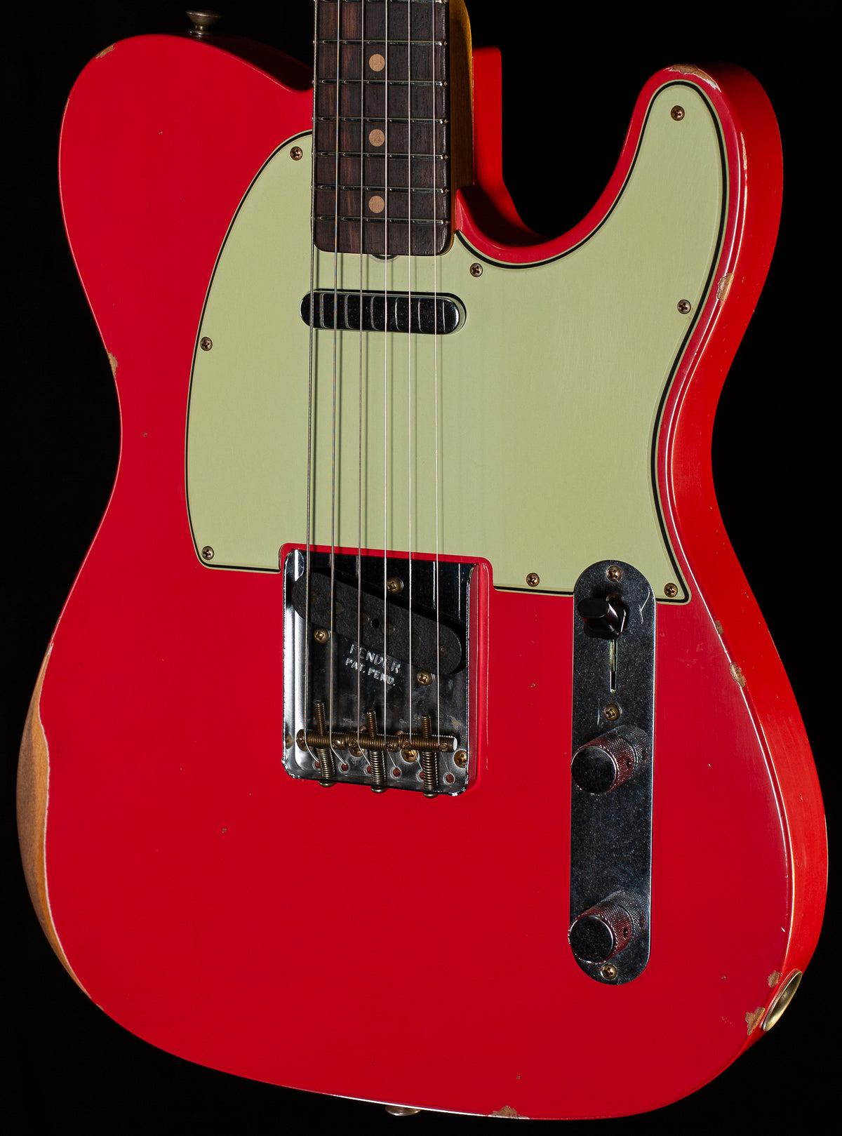 Fender Custom Shop 1963 Telecaster Relic Fiesta Red (719)
