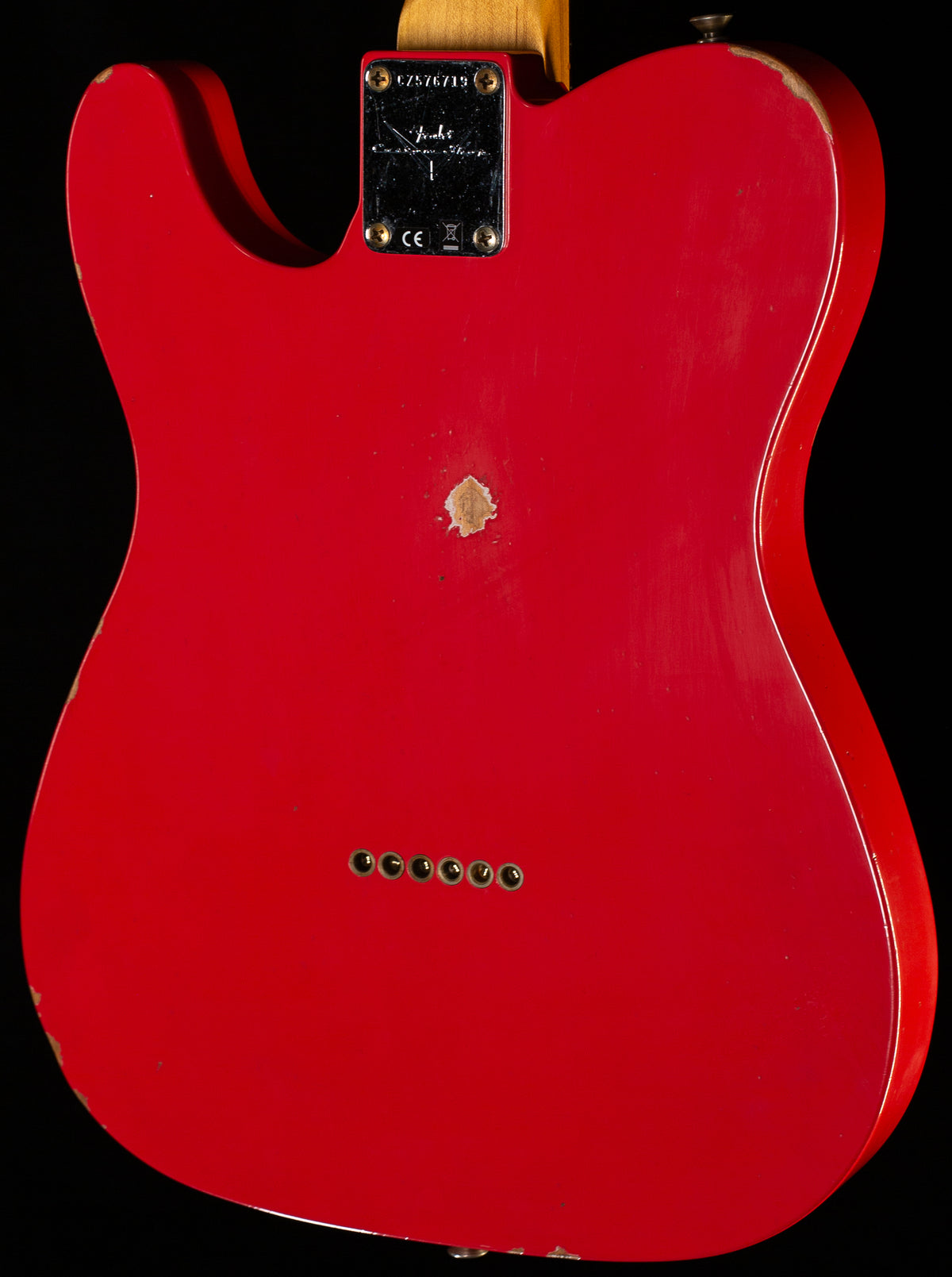 Fender Custom Shop 1963 Telecaster Relic Fiesta Red (719)