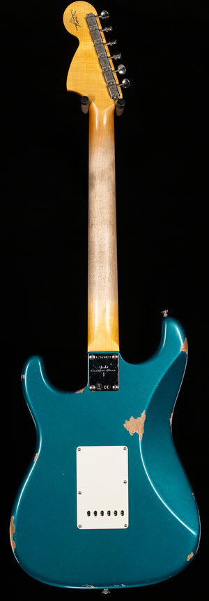 Fender Custom Shop 1967 Stratocaster Relic Closet Closet Hardware Aged Turquoise (823)