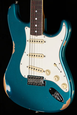 Fender Custom Shop 1967 Stratocaster Relic Closet Closet Hardware Aged Turquoise (823)