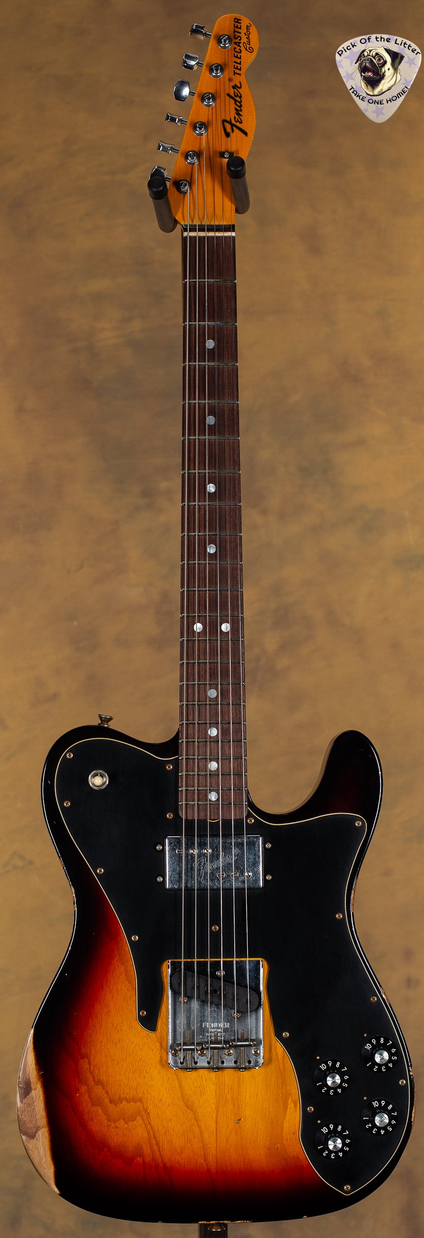 2023 Fender Custom Shop LTD 70s Tele Custom Relic 3 Tone