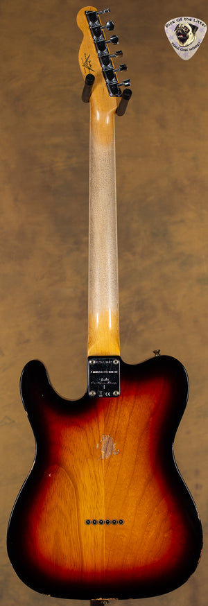 2023 Fender Custom Shop LTD 70s Tele Custom Relic 3 Tone Sunburst