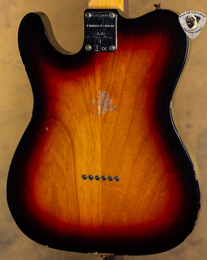 2023 Fender Custom Shop LTD 70s Tele Custom Relic 3 Tone Sunburst