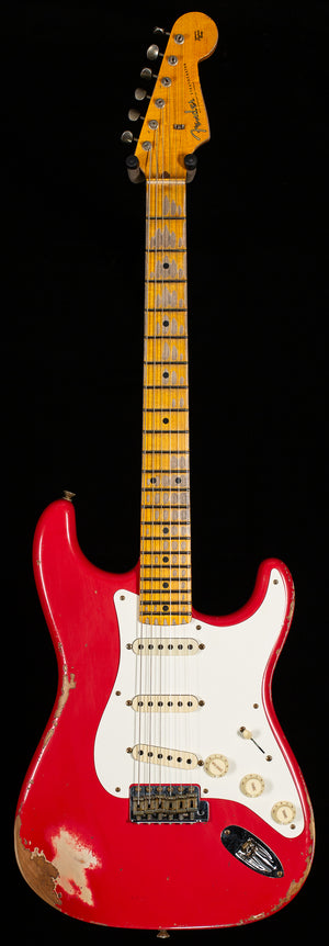 Fender Custom Shop 1957 Stratocaster Heavy Relic Aged Fiesta Red  (670)