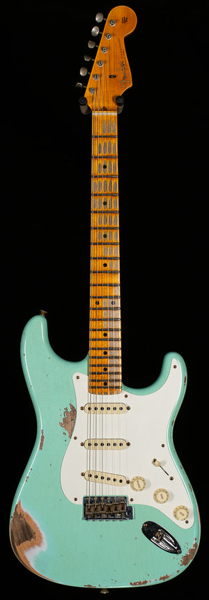 Fender Custom Shop 1957 Stratocaster Heavy Relic Aged Surf Green (732)