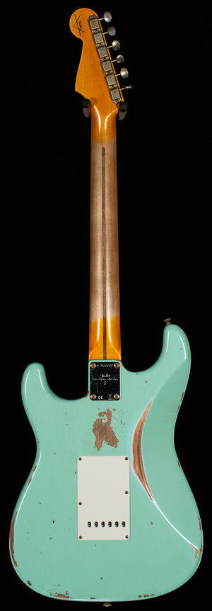 Fender Custom Shop 1957 Stratocaster Heavy Relic Aged Surf Green (732)