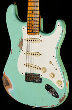Fender Custom Shop 1957 Stratocaster Heavy Relic Aged Surf Green