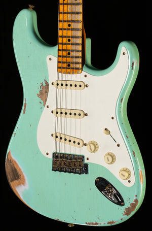 Fender Custom Shop 1957 Stratocaster Heavy Relic Aged Surf Green (732)