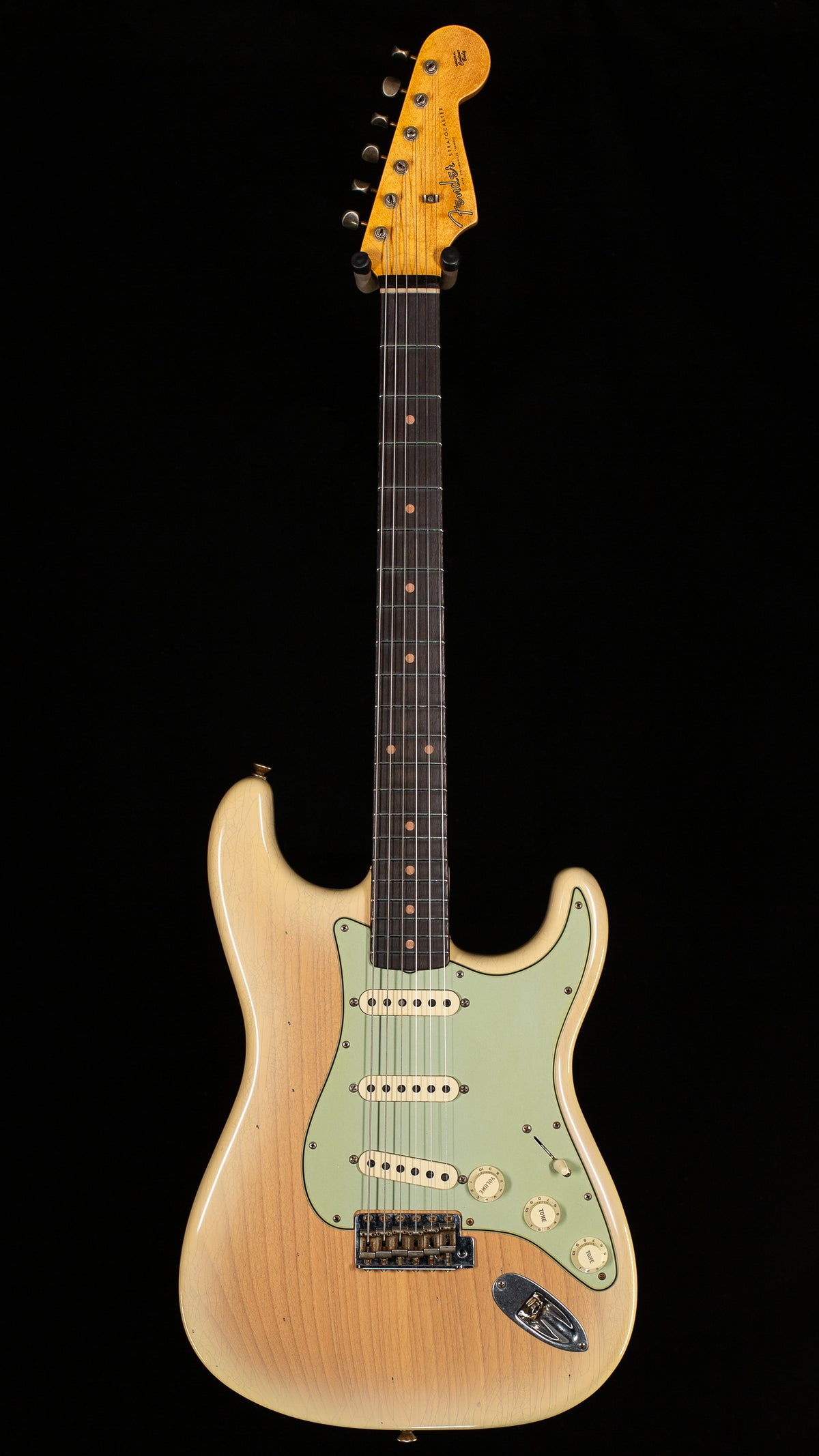 Fender Custom Shop 1960 Stratocaster Journeyman Relic Aged Natural Blonde (188)