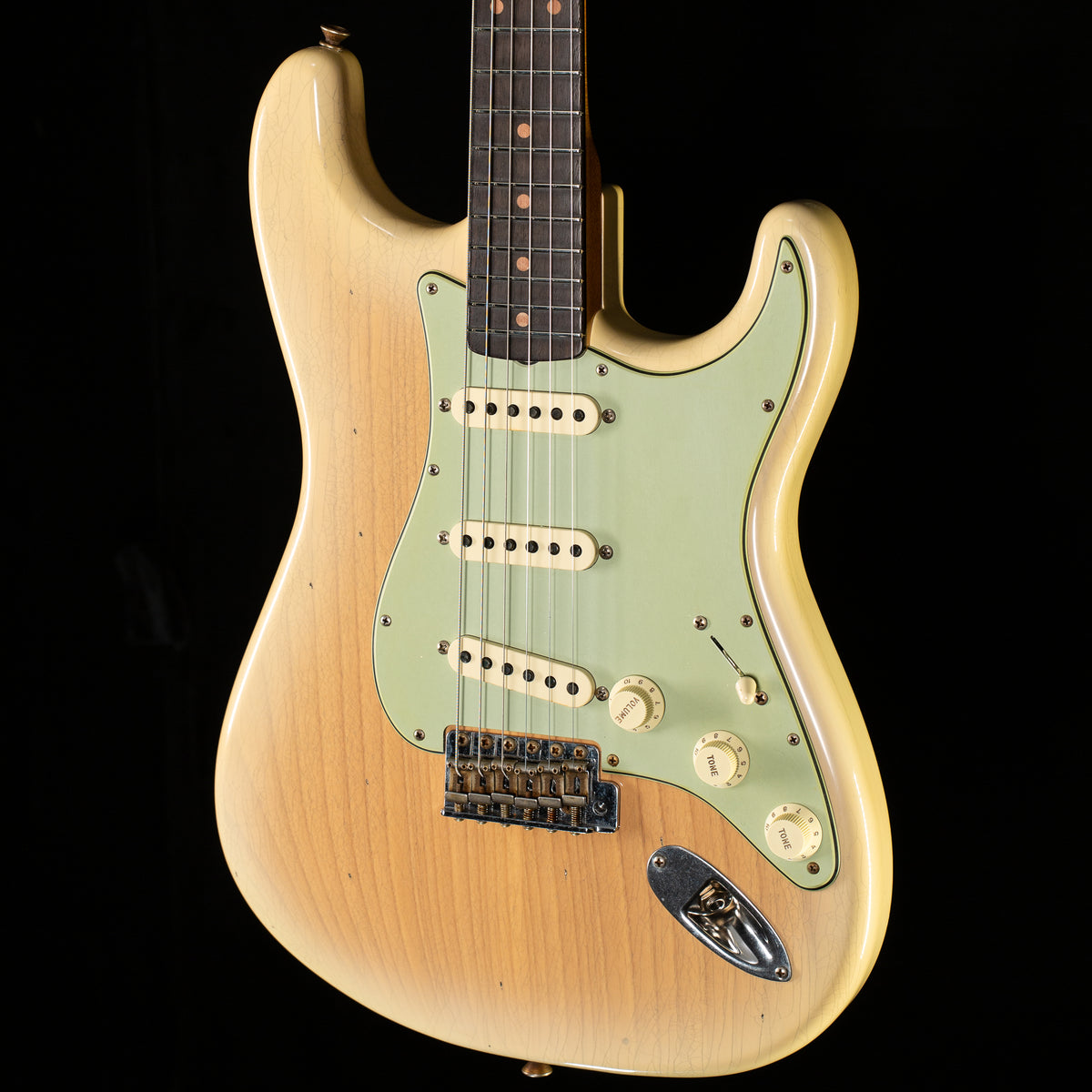 Fender Custom Shop 1960 Stratocaster Journeyman Relic Aged Natural Blonde (188)