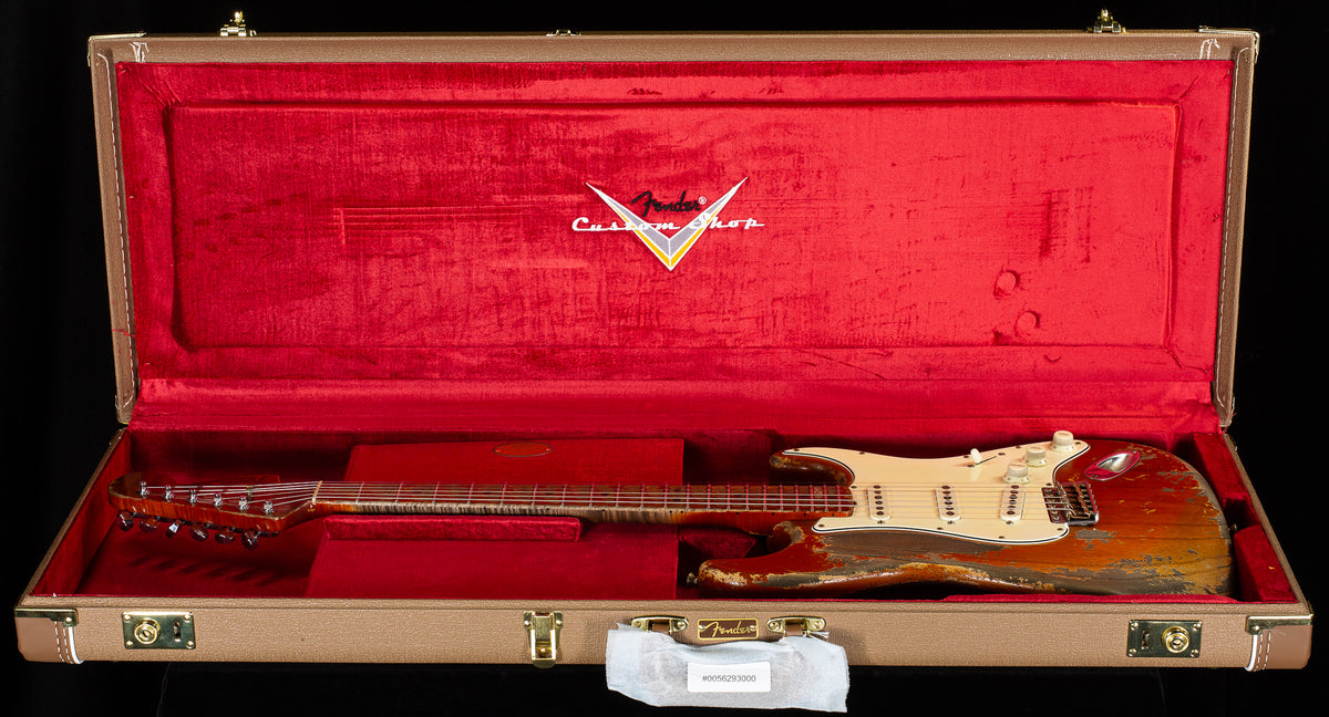 Fender Custom Shop Masterbuilt Dale Wilson 1969 Stratocaster Heavy Relic Aged Natural (327)