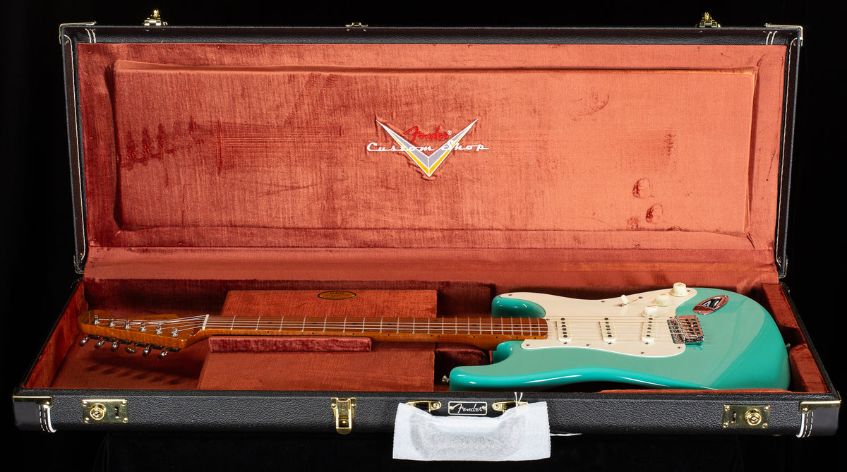 Fender Custom Shop LTD Roasted 50s Stratocaster Deluxe Closet Classic Faded Aged Sea Foam Green (075)