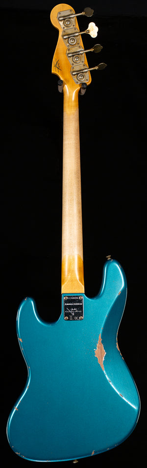 Fender Custom Shop 1960 Jazz Bass Relic Aged Ocean Turquoise (186)