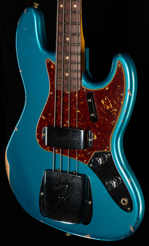 Fender Custom Shop 1960 Jazz Bass Relic Aged Ocean Turquoise (186)