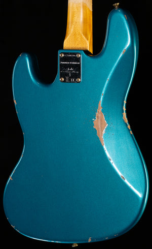 Fender Custom Shop 1960 Jazz Bass Relic Aged Ocean Turquoise (186)