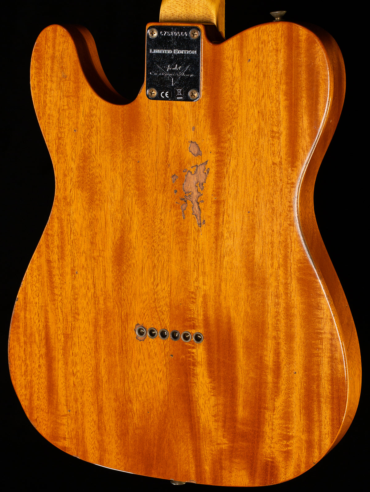 Fender Custom Shop LTD 1964 "BOBBED" Telecaster Thinline Relic Aged Natural (560)