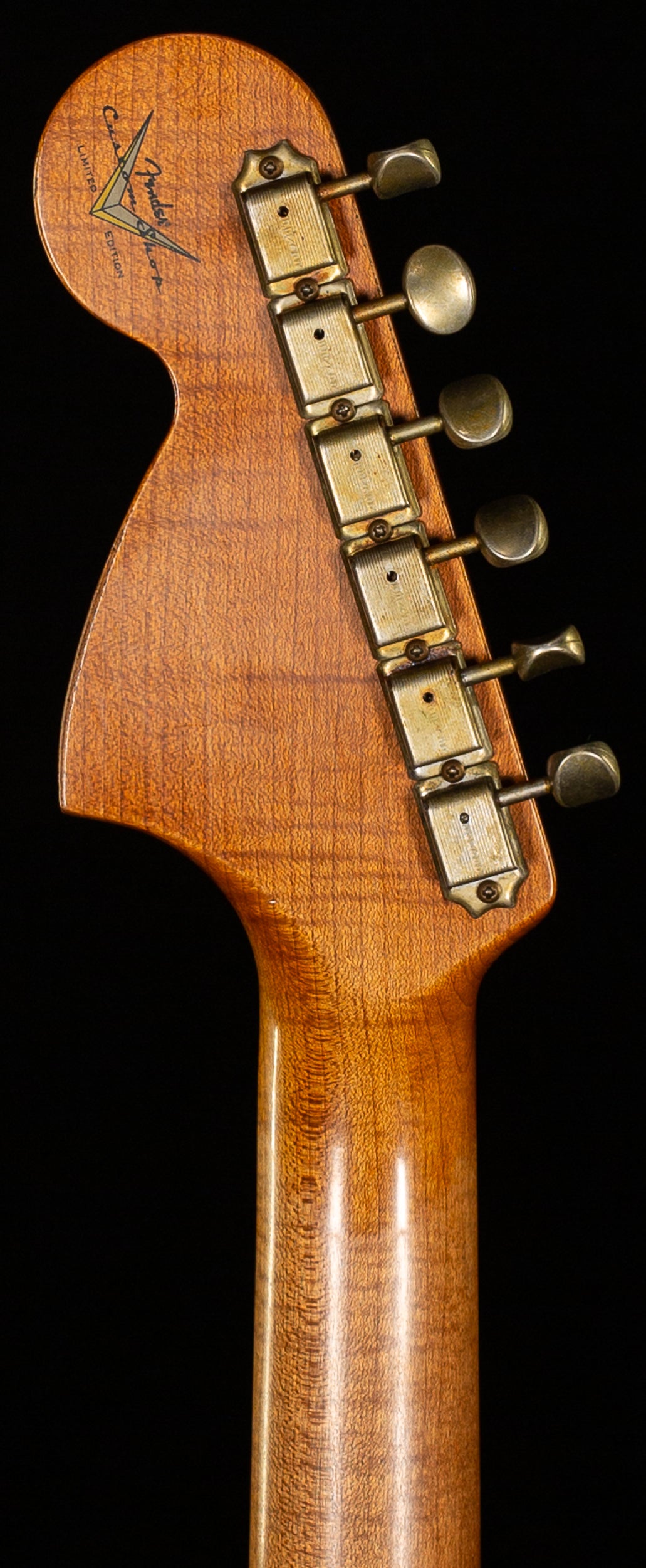 Fender Stratocaster Headstock Head Fender Custom Limited Edition fender-stratocaster-headstock-head-fender-custom-limited-edition