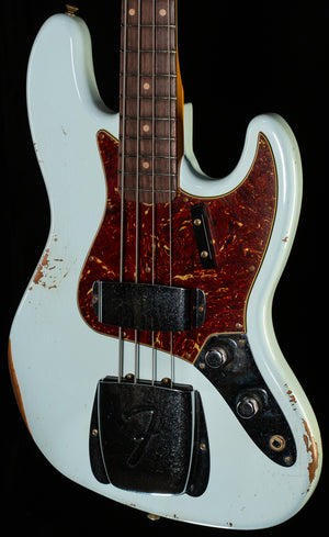 Fender Custom Shop 1960 Jazz Bass Relic Super Faded Aged Sonic Blue (830)