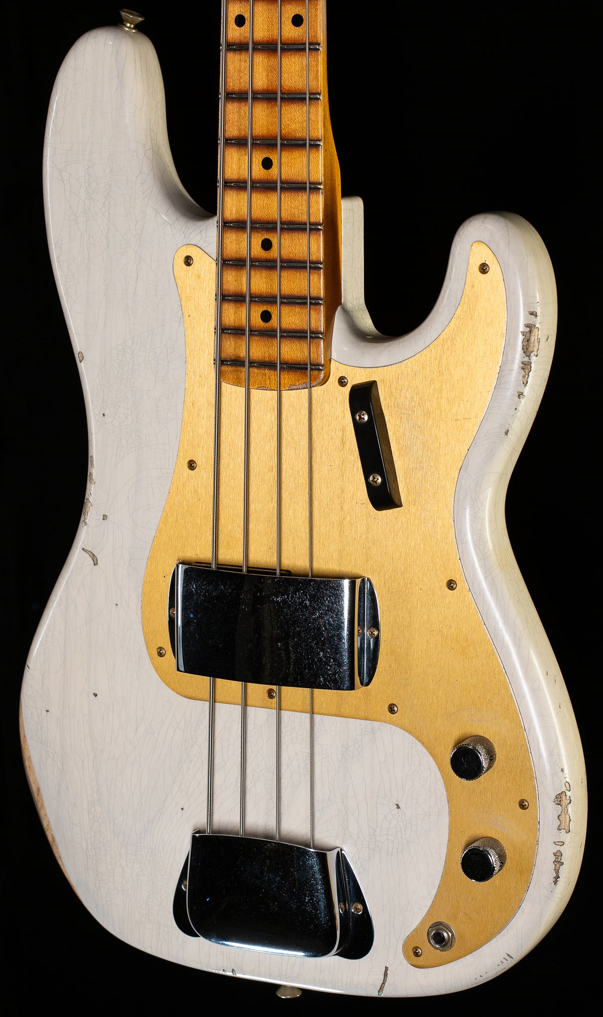 Fender Custom Shop LTD &quot;P&quot; Jazz Bass Relic Aged White Blonde (104)