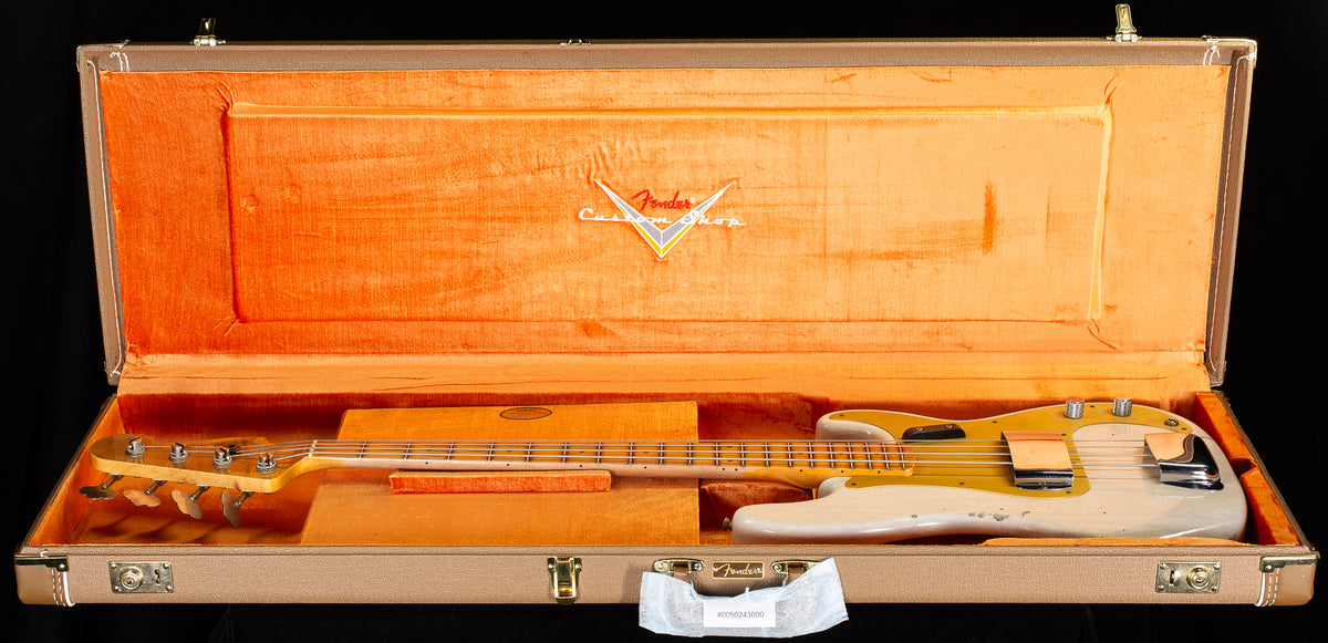 Fender Custom Shop LTD &quot;P&quot; Jazz Bass Relic Aged White Blonde (104)