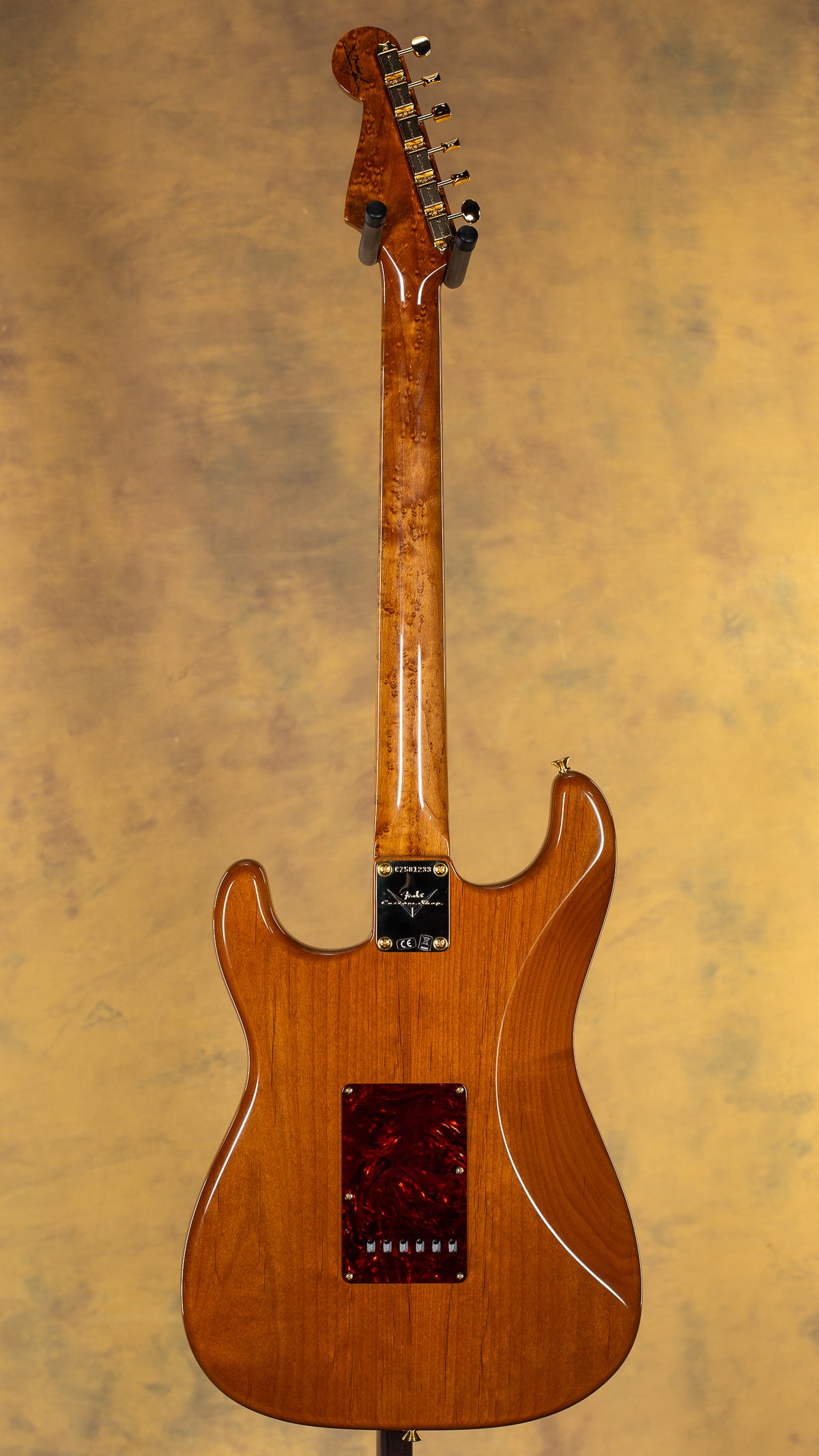 2024 Fender Custom Shop Artisan Maple Burl Strat Aged Natural