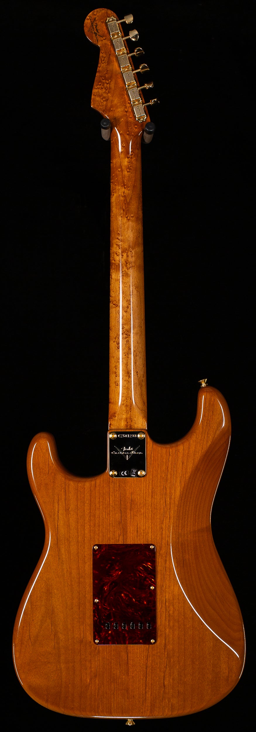 Fender Custom Shop Artisan Maple Burl Strat Aged Natural (233)