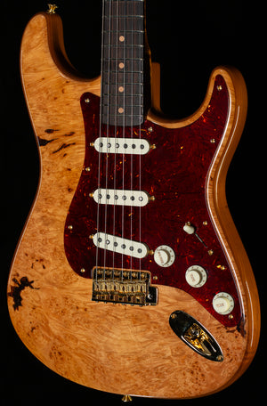 Fender Custom Shop Artisan Maple Burl Strat Aged Natural (233)