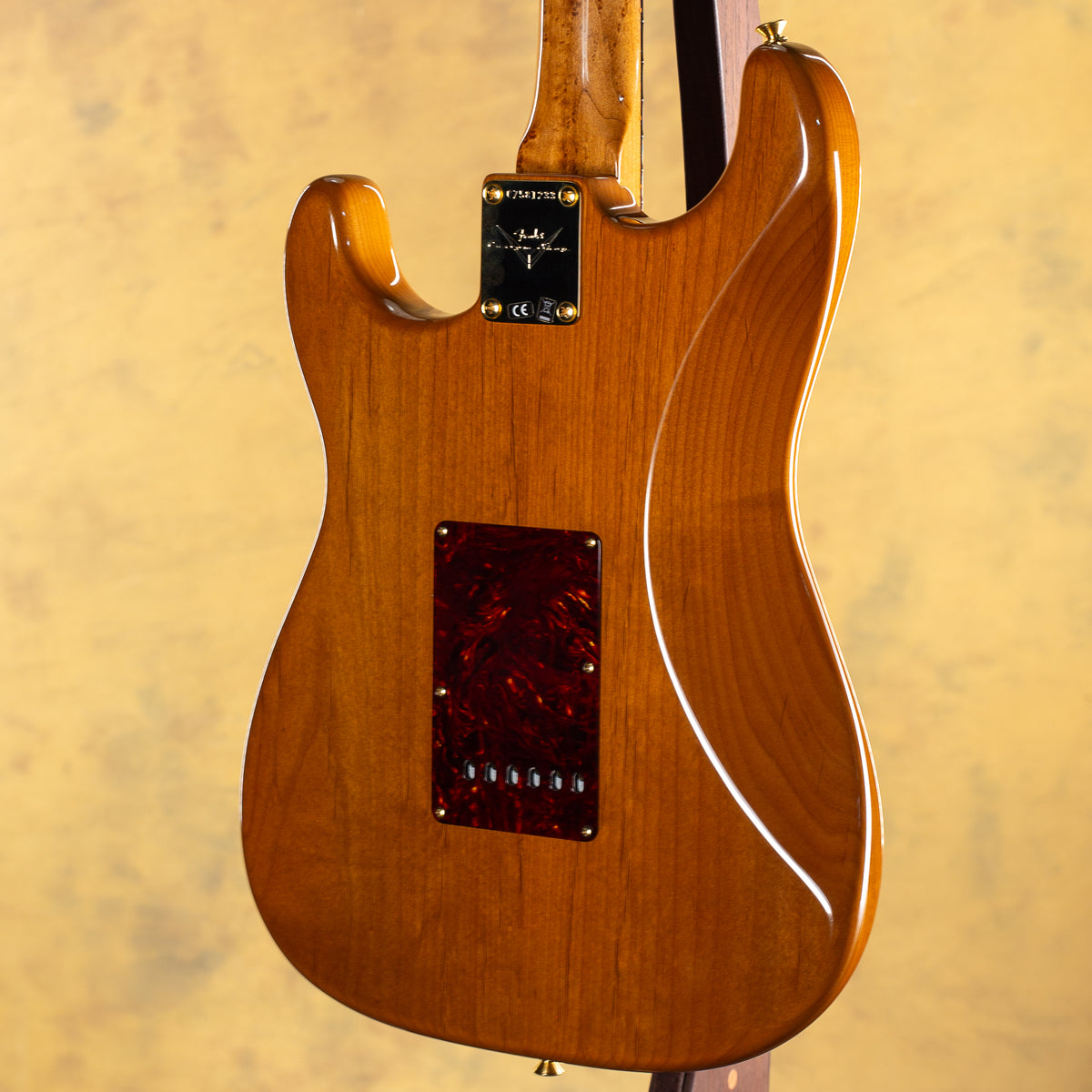 2024 Fender Custom Shop Artisan Maple Burl Strat Aged Natural