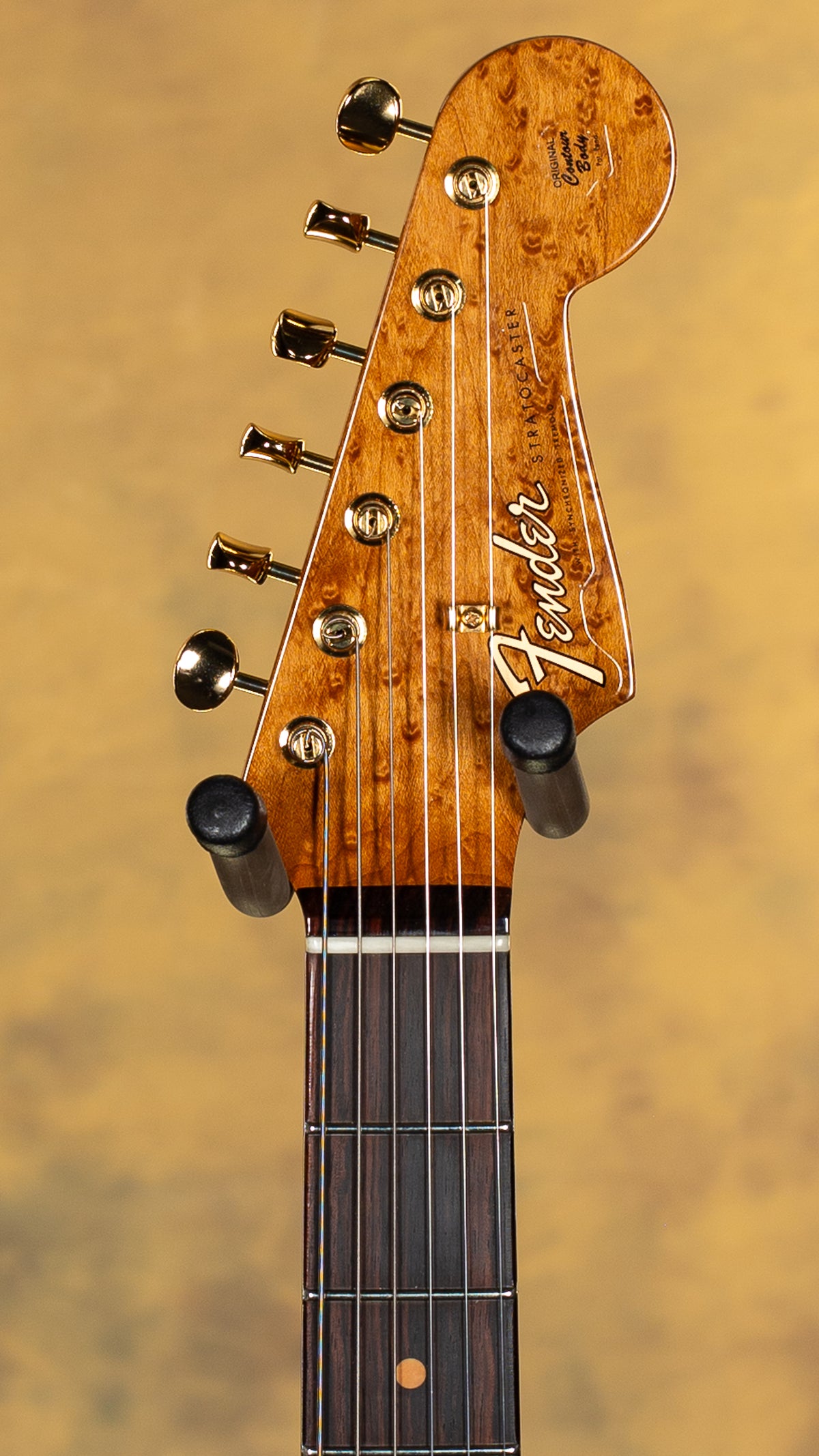 2024 Fender Custom Shop Artisan Maple Burl Strat Aged Natural