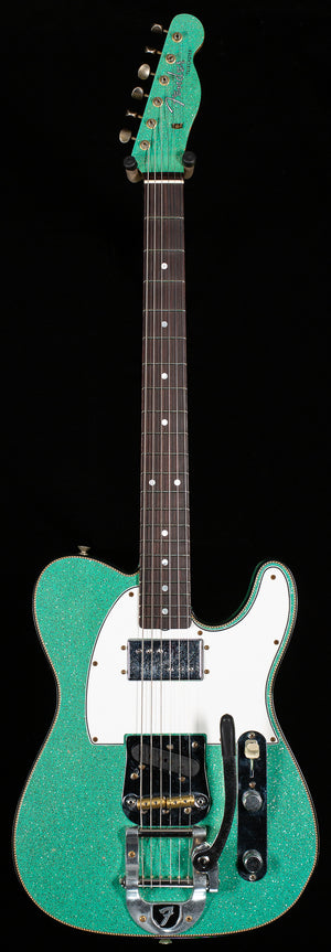 Fender Custom Shop LTD CuNiFe Telecaster Custom Journeyman Relic Aged Sea Foam Green Sparkle (357)