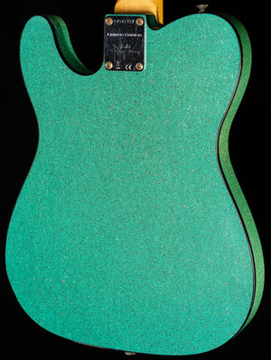 Fender Custom Shop LTD CuNiFe Telecaster Custom Journeyman Relic Aged Sea Foam Green Sparkle (357)