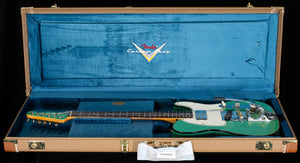 Fender Custom Shop LTD CuNiFe Telecaster Custom Journeyman Relic Aged Sea Foam Green Sparkle (357)