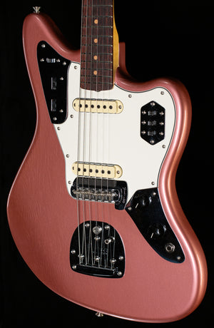 Fender Custom Shop 1963 Jaguar Deluxe Closet Classic Aged Burgundy Mist Metallic Matching Head Stock (264)