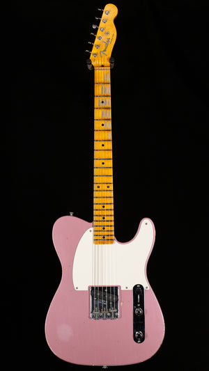 Fender Custom Shop 1956 Esquire Relic w/ Closet Classic Hardware Super Faded Aged Burgundy Mist Metallic (463)